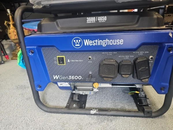 WGen3600cv Generator with CO Sensor